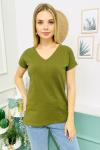 145920 V Yaka Basic Tshirt